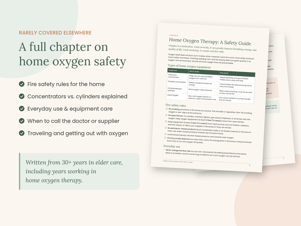 Caring for an Elderly Loved One at Home – A Practical Guide & Workbook for Family Caregivers